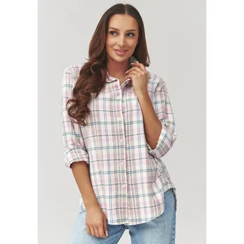 Dámská móda Košile s dlouhým rukávem model 223232 Makadamia universal