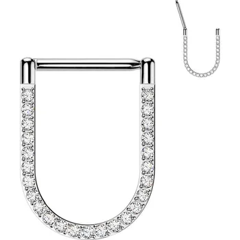 Piercing Šperky4U Piercing segment podkova TITAN - TIT1612