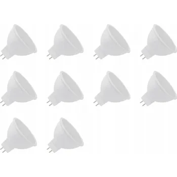 Žárovka LED Žárovka Reflektor Patice MR16 2W 12V 4000K Neutrální Bílá 180lm SADA 10ks