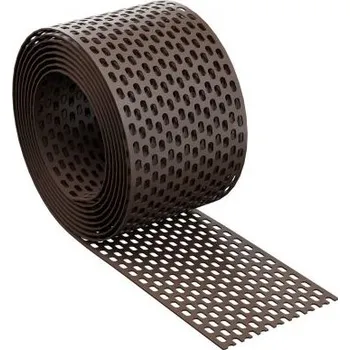 Okapová mřížka 80 mm - RAL 8019 hnědá