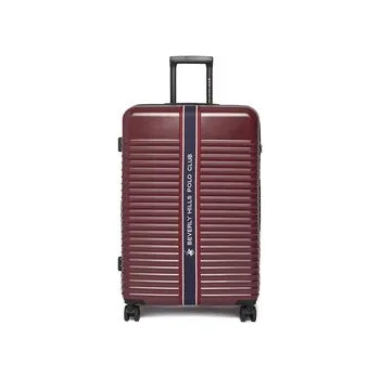 Módní doplněk Velký kufr Beverly Hills Polo Club CEO-BHPC-L-007-08-BURGUNDY Bordó NOSIZE