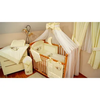 Nebesa nad postýlku Luxusní vyšívaná souprava 12 dílů - model 321