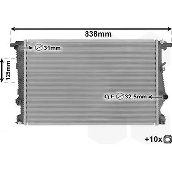 Chladič motoru chladic