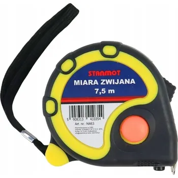 metr Svinovací metr 7,5 m ocelový šířka 25 mm