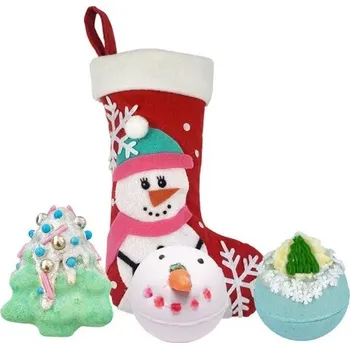 Kosmetická sada Bomb Cosmetics Dárková sada Snowlady Stocking Set