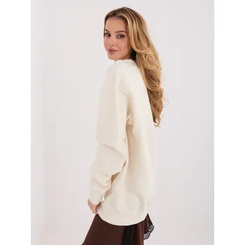 Dámská mikina WT BL mikina A1047.69 ecru jedna velikost