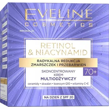 Pleťový krém Pleťový krém Eveline Cosmetics Retinol & Nikotinamid 50 ml SPF 20 denní