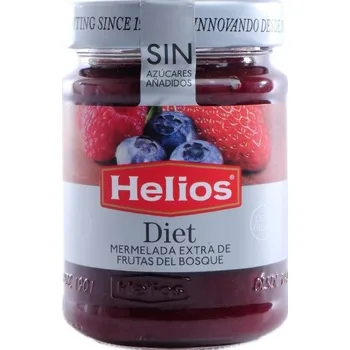 paštika a pomazánka Helios Povidla z lesních plodů se sladidly (280g)