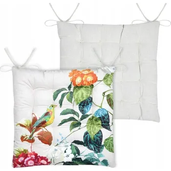 Podsedák Podsedák na židli EMMY bílá/barevná 38x38x4 cm France