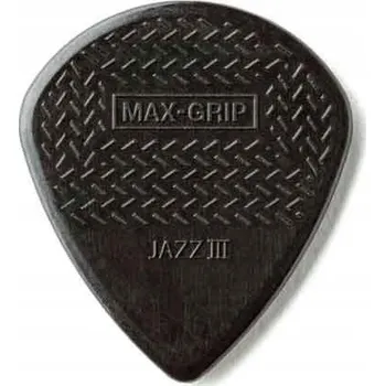 Trsátko Trsátko na kytaru Dunlop Max-Grip Jazz III 1,38 mm černé