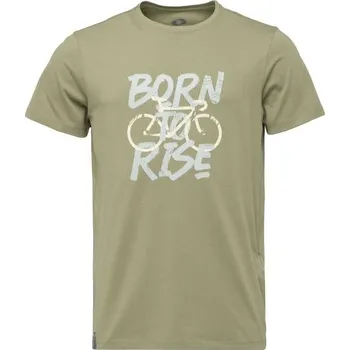 Pánská móda Pánské tričko LOAP ALFAR XXXL Khaki, Bílá