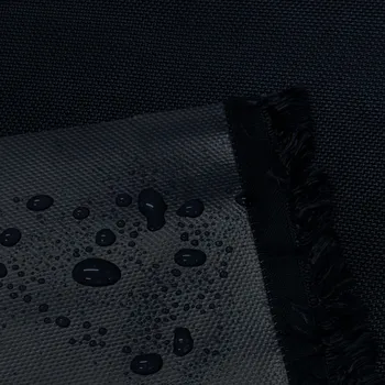 Vodotěsné látky Codura tlustá 1680D, Černá