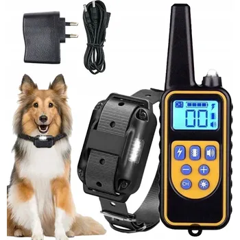 Obojek pro psa VODĚODOLNÝ ELEKTRONICKÝ VÝCVIKOVÝ OBOJEK PRO PSY 4 REŽIMY PRO VELKÉ PSY