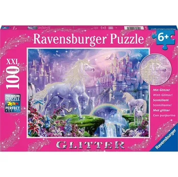Puzzle Puzzle Ravensburger 100 dílků Puzzle 100 Království jednorožců