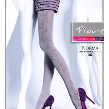 Dámské punčochy Dámské punčochy Norma 60 DEN - 4 (L) / hnědá