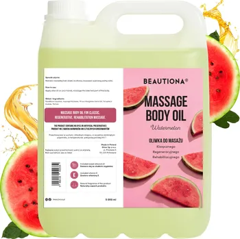 Masážní přípravek Beautiona Arbuz 5000 ml masážní olej