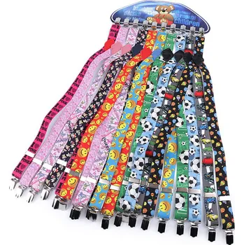 Kšandy Dětské šle srdce, fotbal, auto, hvězda, formule, smajlík, motýl, velké, mix variant