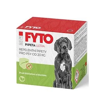 Dezinfekce FYTO pipeta ULTRA pro psy od 20kg 6x10ml PHC