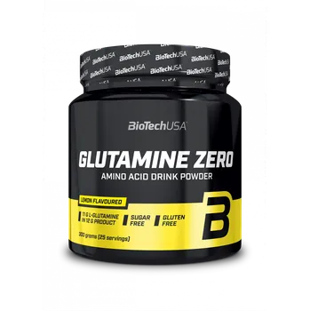 Fitness strava BioTech Glutamine Zero 300 g lemon