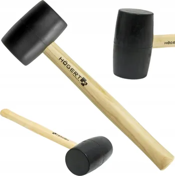 Kladivo Gumová palička Hogert černá 0,9 kg