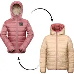 ALPINE PRO - EROMO DĚTSKÁ OBOUSTRANNÁ BUNDA HI-THERM KJCB301429164-170