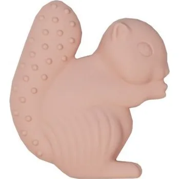 OH,POPPY! Hazel Silikonové kousátko Squirrel Rose