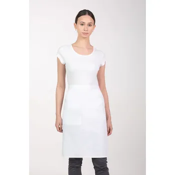 Kuchyňská zástěra BÍLÁ KUCHAŘSKÁ ZÁSTĚRA GASTRONOMICKÁ M-149G Martex