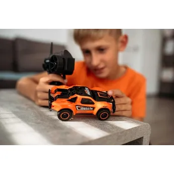 RC model auta MUSCLE rally racing 1/43 oranžová + DÁREK