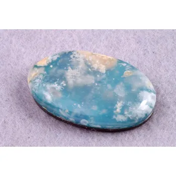 Sběratelství Kabošon Feather Opal č.8092 (36x22x8mm)