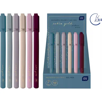 Gelová propiska modré Interdruk