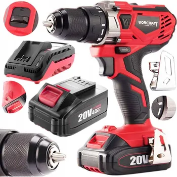 Aku Šroubovák Worcraft, akumulátorová, 20 V, CD-S20LiW