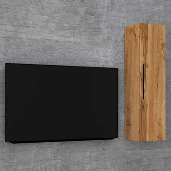 police VCM Nástěnná police Arila XL, dub medový 487317