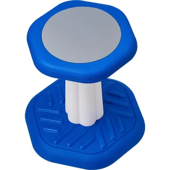 Dětská židle stabilní protiskluzová s houbkovým polštářem modrá