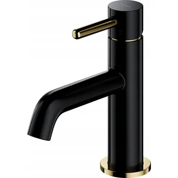 Vodovodní baterie Stojánková umyvadlová baterie Omnires černá