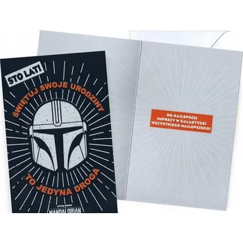 Obraz POHLEDNICE K NAROZENINÁM STAR WARS MANDALORIAN