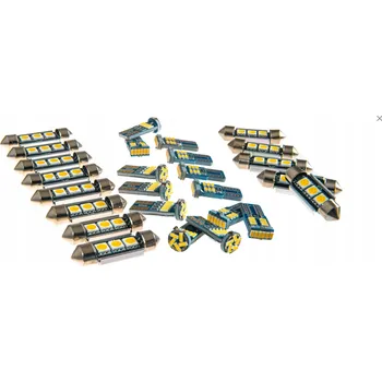 Osvětlení interiéru vozidel Volkswagen Golf 4 - Sada LED osvětlení interiéru! STANDARD