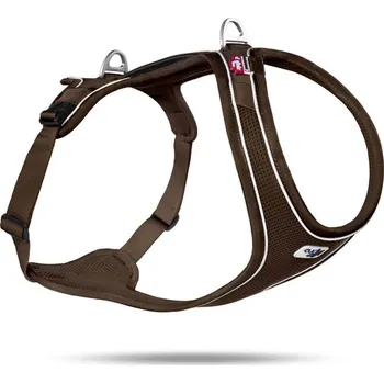 Postroj pro psa CURLI Postroj pro psy Belka Comfort Brown XL, 30-45 kg