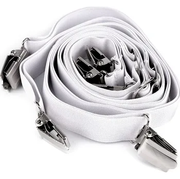 Povlečení Napínáky na prostěradla sada 3 ks, barva bílá