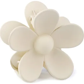 Skřipec do vlasů květ Varianta: 1 krémově bílá, Balení: 1 ks