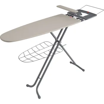 Žehlicí prkno Žehlicí prkno z kovu s policí a prknem pro žehlení rukávů RAYEN 120 x 40 cm