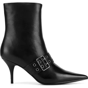 Dámská zimní obuv Eva Minge dámské kotníkové boty černé BUSMA-SLT062-651