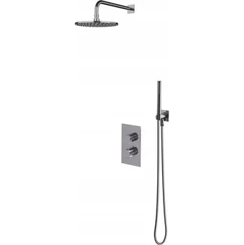 Sprchový set Termostatický podomítkový sprchový systém Omnires chrom SYSCT11CR