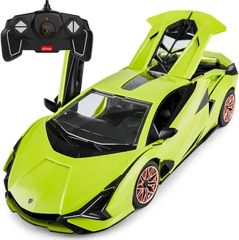 autíčko Auto na dálkové ovládání Rastar Lamborghini Sian zelené 1:18