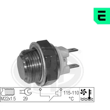 Autodíl Teplotní spínač, větrák chladiče ERA 330184