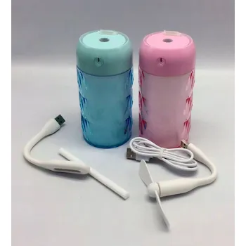 Zvlhčovač vzduchu USB zvlhčovač vzduchu – ultrazvukový difuzér vůně s LED podsvícením