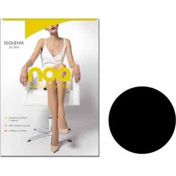 Dámské punčochy Punčocháče hladké Knittex 20 DEN černé Nero velikost 5