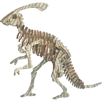 3D puzzle Woodcraft construction kit Woodcraft Dřevěné 3D puzzle Parasaurolophus