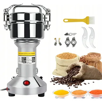 Mlýnek na kávu ELEKTRICKÝ DRTIČ POTRAVIN A OBILOVIN, KUCHYŇSKÝ MLÝNEK 28000RPM 850W