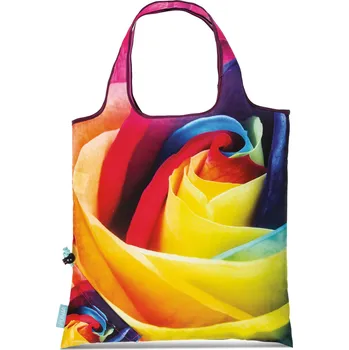 Nákupní taška Nákupní skládači taška PUNTA Flowers Colorful