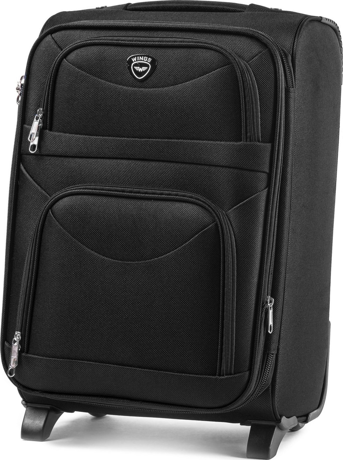 Cestovní kufr WINGS 6802 BLACK malý S